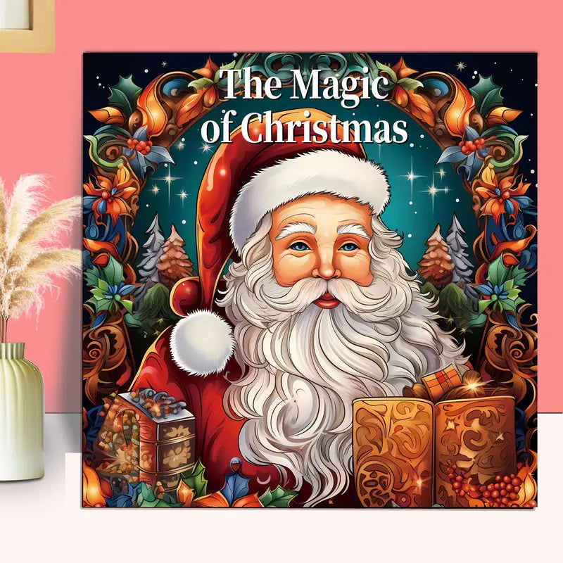 The magic of Christmas coloring book värityskirja