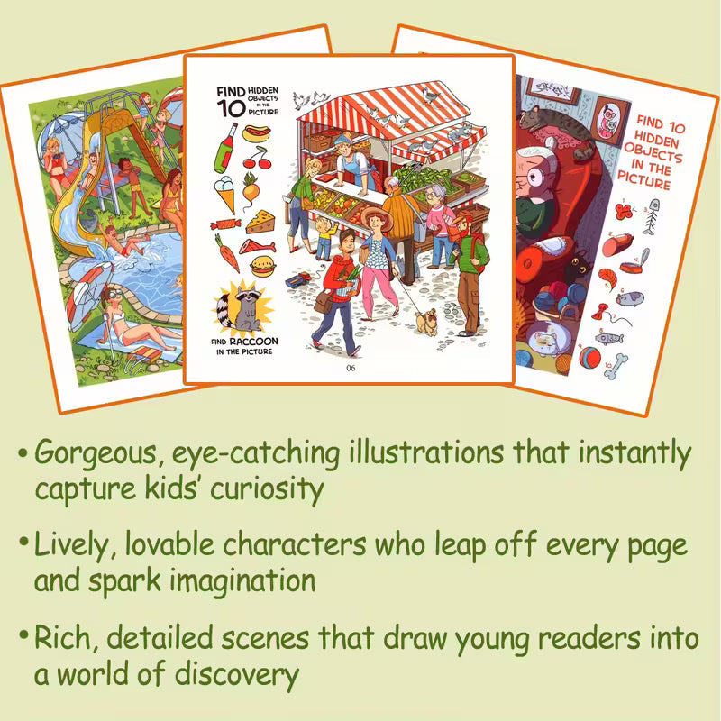 Look and find coloring book