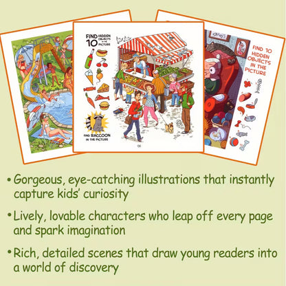 Look and find coloring book