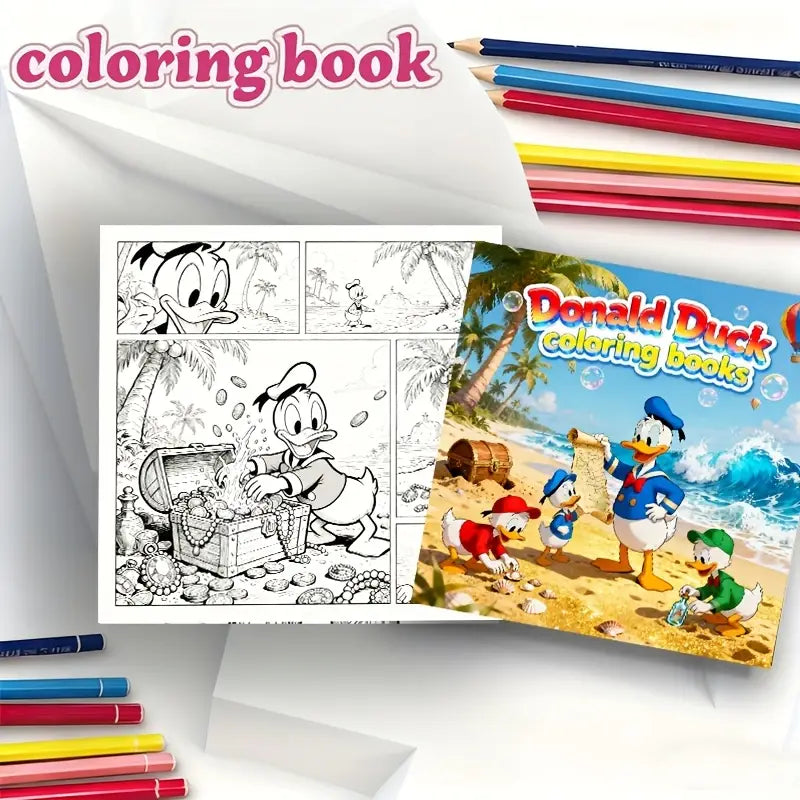 Disney Donald duck coloring book värityskirja