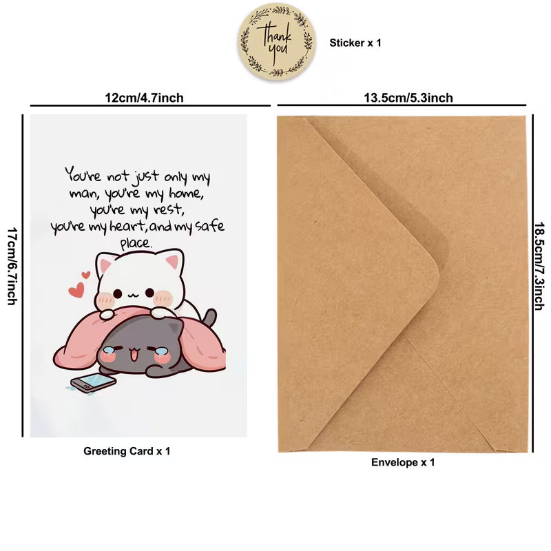 You're Not Just Only My Man, You're My Safe Place kortti