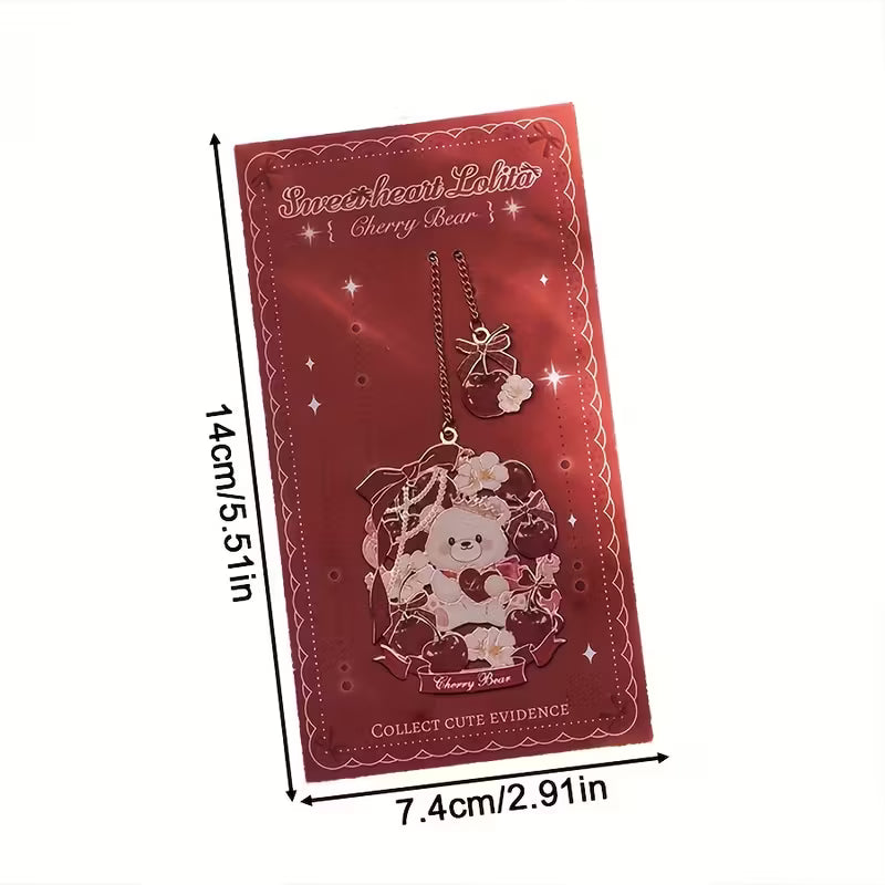 Kirsikankukkakarhu-kirjanmerkki