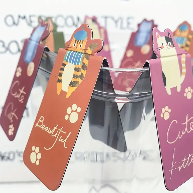 1 kpl Söpöt kissamagneettiset kirjanmerkit