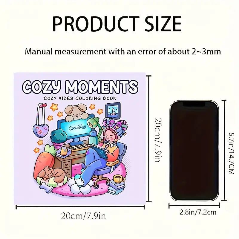 Cozy moments coloring book värityskirja