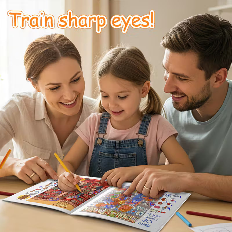 Look and find coloring book