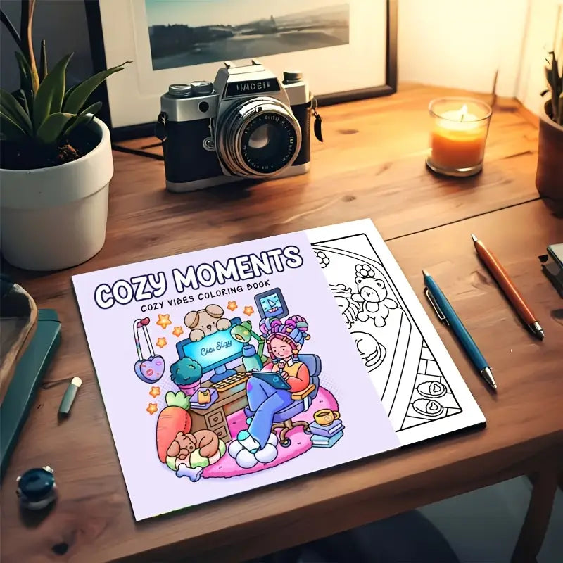 Cozy moments coloring book värityskirja