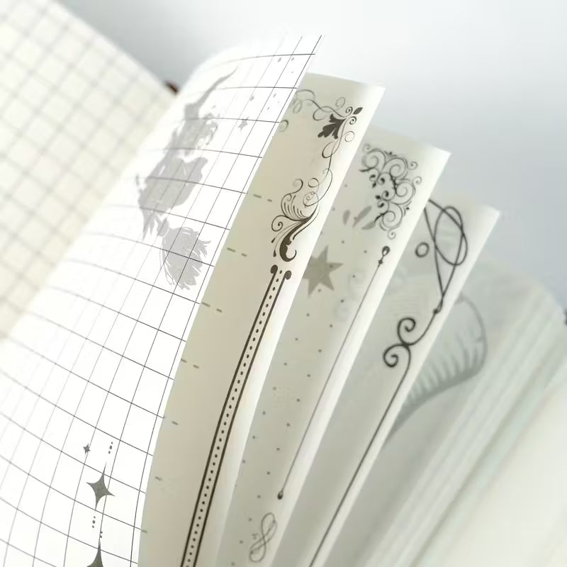 Velhopöllö-teemainen kovakantinen muistikirja magneettisuljennalla