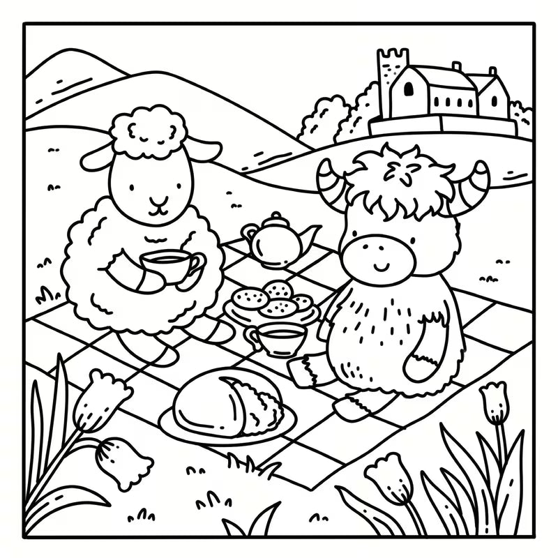 cozy escapes coloring book värityskirja