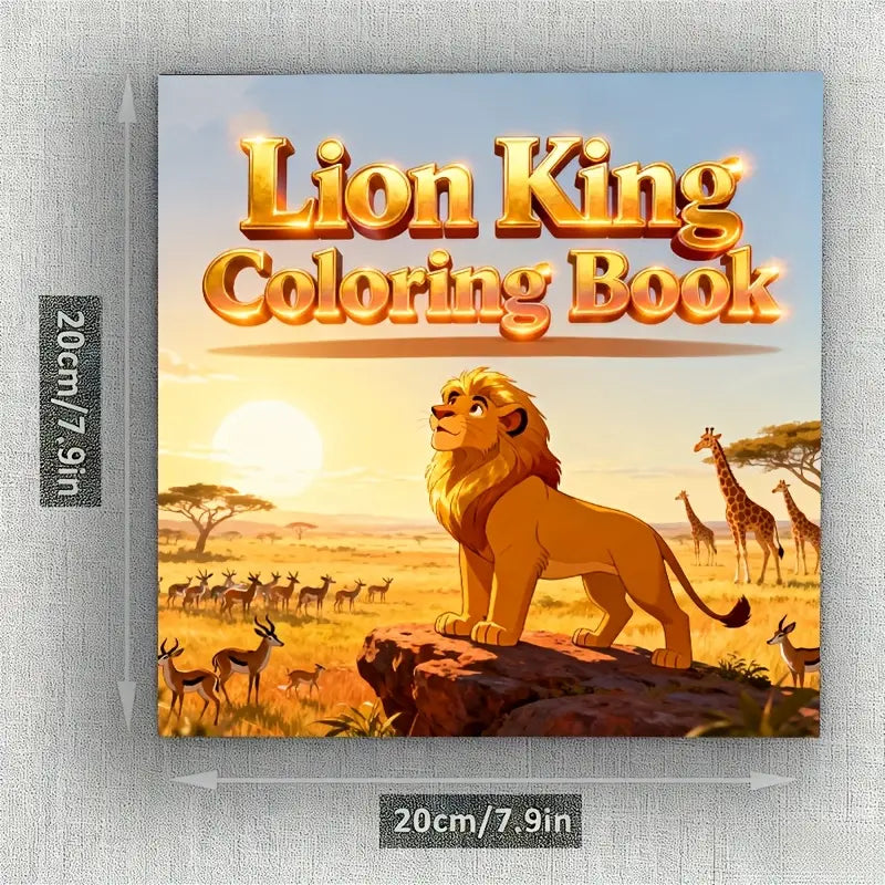 Disney Lion king coloring book värityskirja