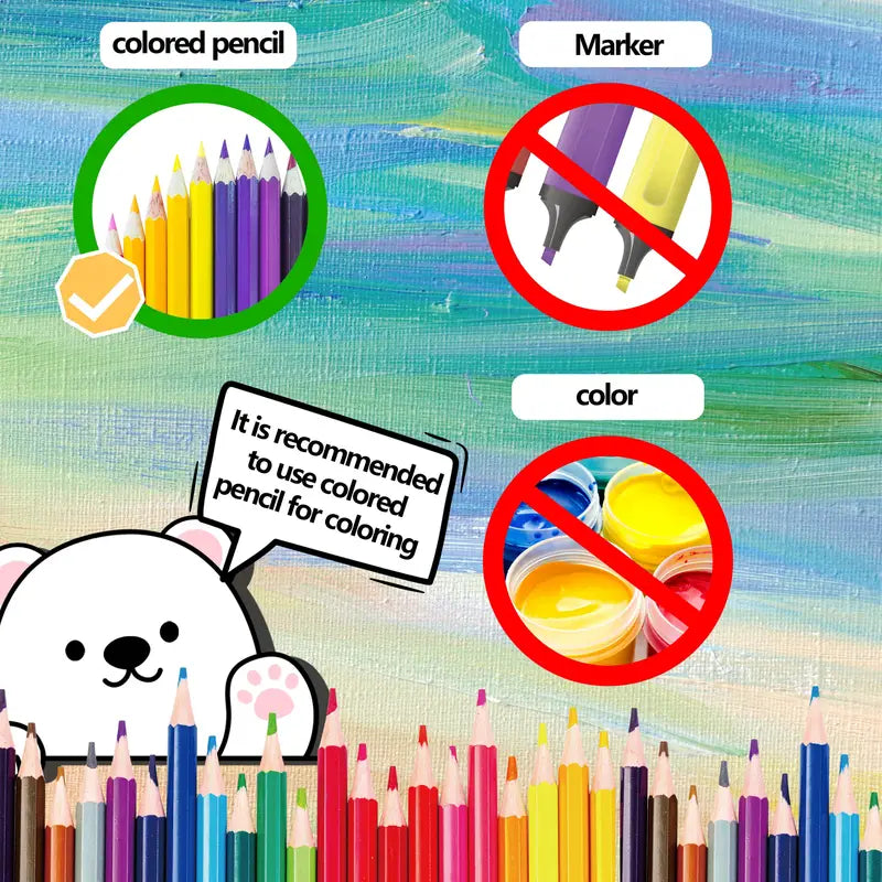 Lovely forest animals coloring book värityskirja