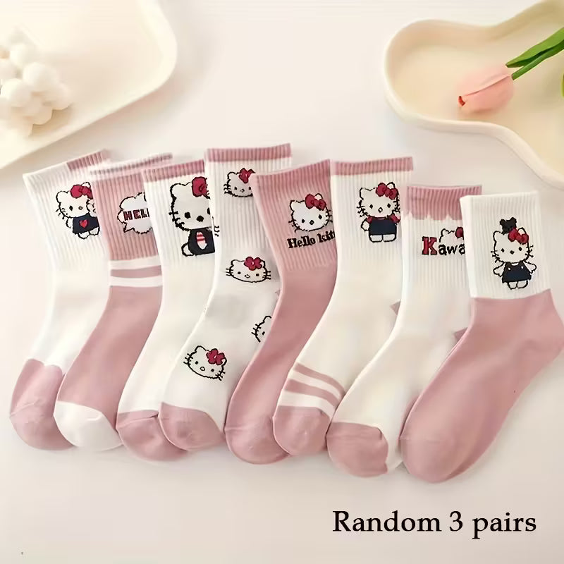 1 Pari Hello Kitty -sukat