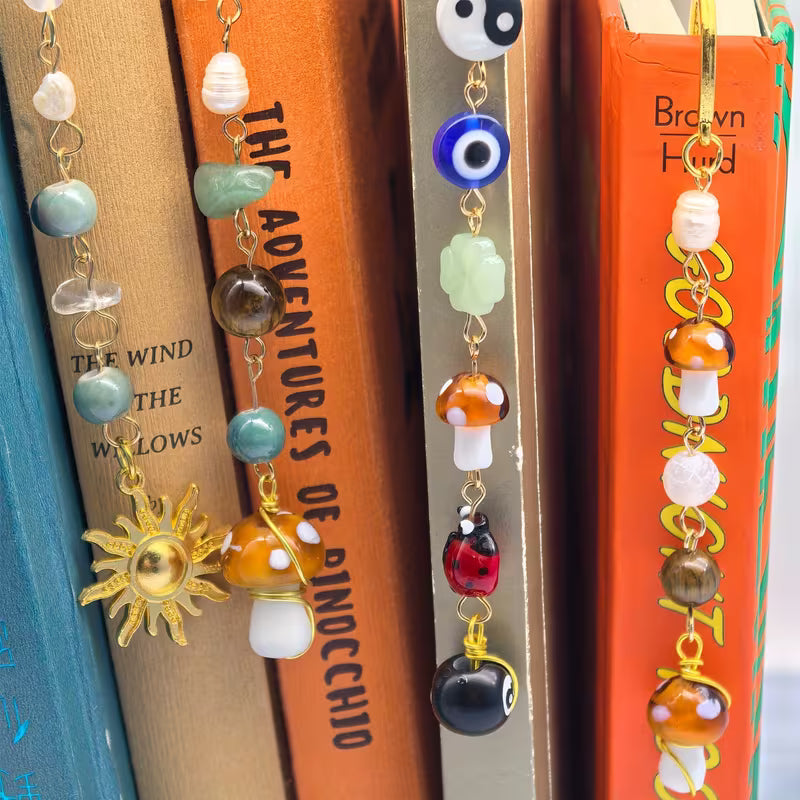 Käsintehdyt luonnonkiviset kirjanmerkit