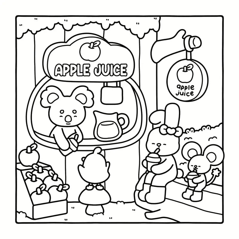 Little Moments  coloring book värityskirja