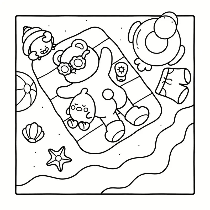 Little Moments  coloring book värityskirja