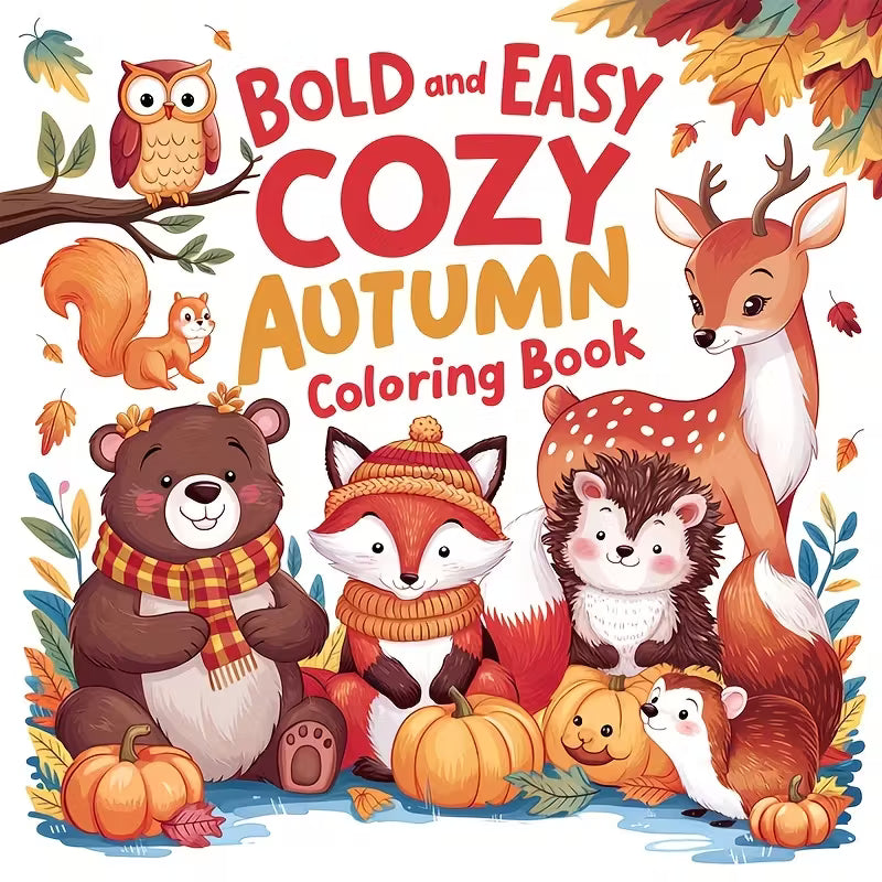 Cozy Autumn Värityskirja