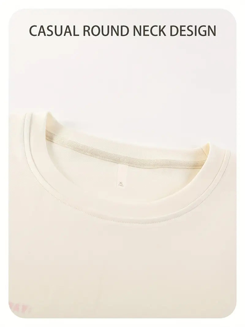 100 % puuvillaa Hengittävät kirjaillut lyhythihaiset pitkät pyjamat