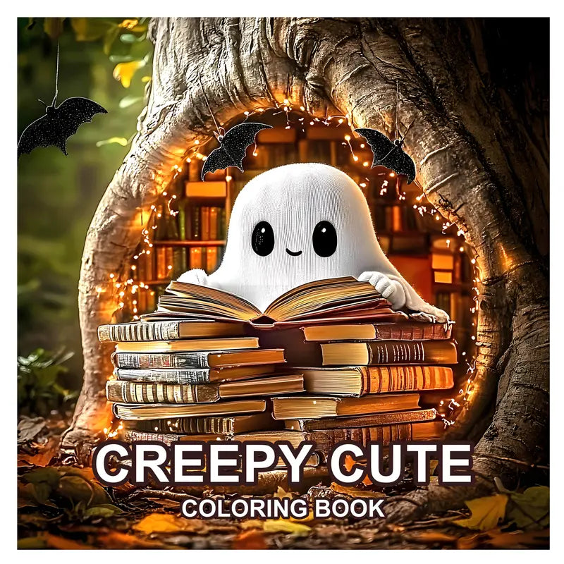 Creepy cute coloring book värityskirja