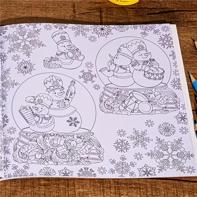 Magical winter värityskirja