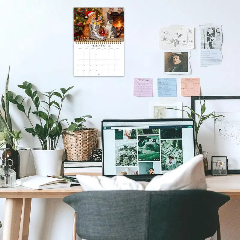 Kissakalenteri 2026 - A5-kokoinen