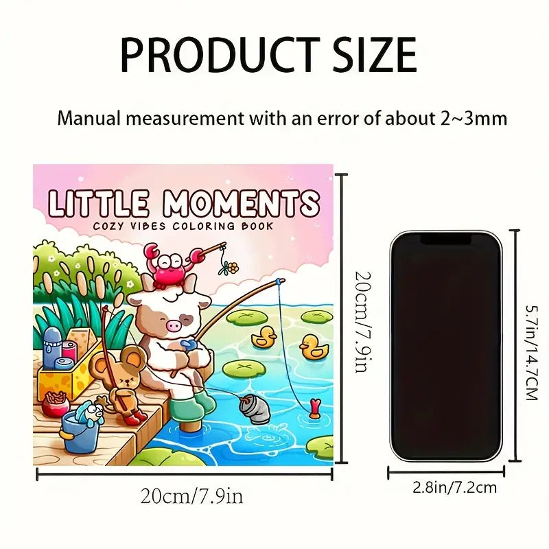 Little Moments  coloring book värityskirja