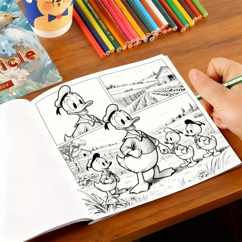 Disney Donald duck coloring book värityskirja