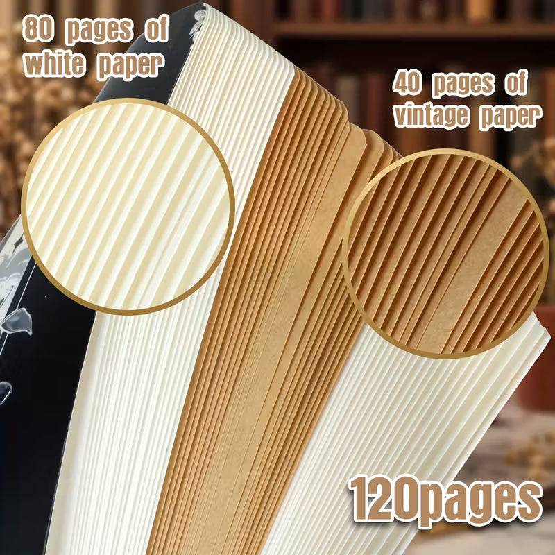 Goottilainen Dark Cat -muistikirjasetti