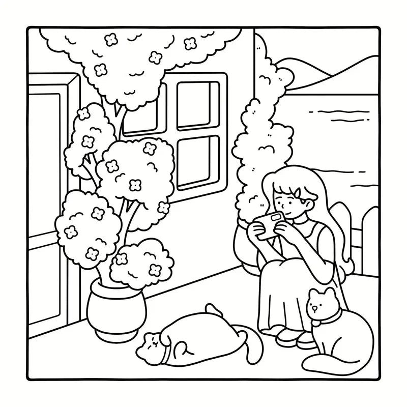 Cozy moments coloring book värityskirja