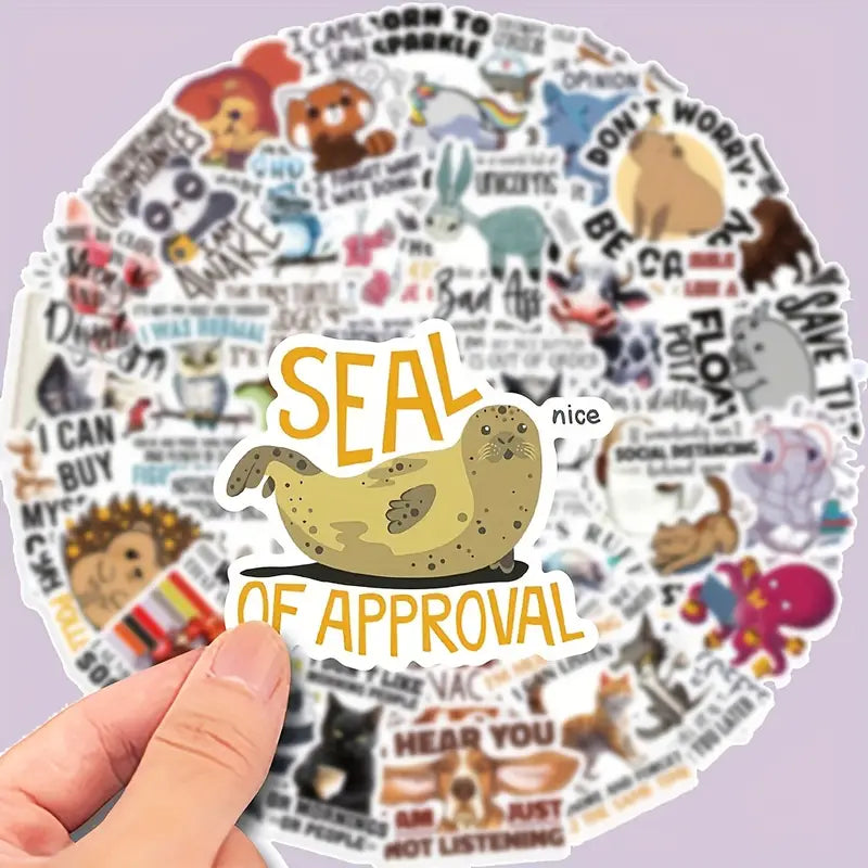 1kpl Kestävät PVC-eläintarrat lainausmerkeillä