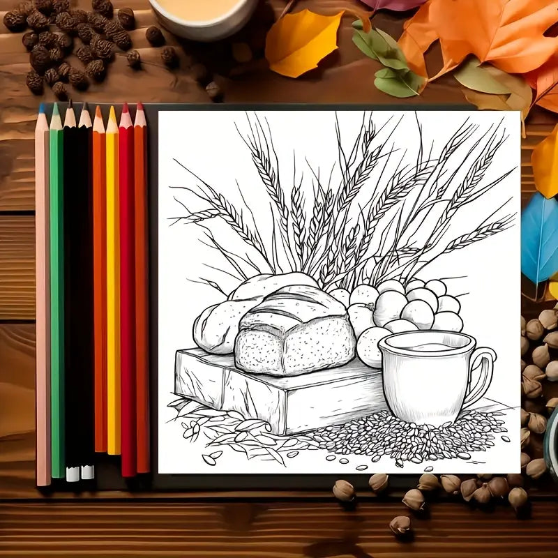 Comfy and cozy coloring book värityskirja