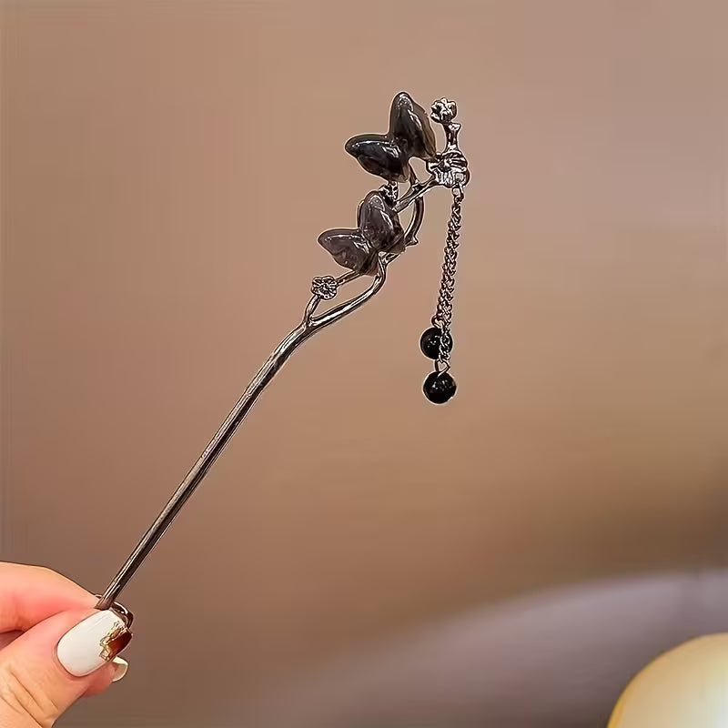 1 kpl metallisia hiuspinnejä, tyylikkäitä hiusasusteita elegantteihin kampauksiin