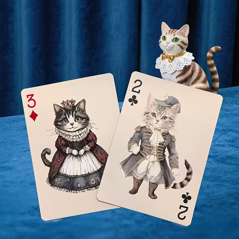 Vintage-viktoriaanisen tyylin pelikortit