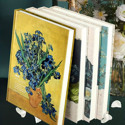 A4, Van Gogh Art Hardface -päiväkirja - 240 sivua