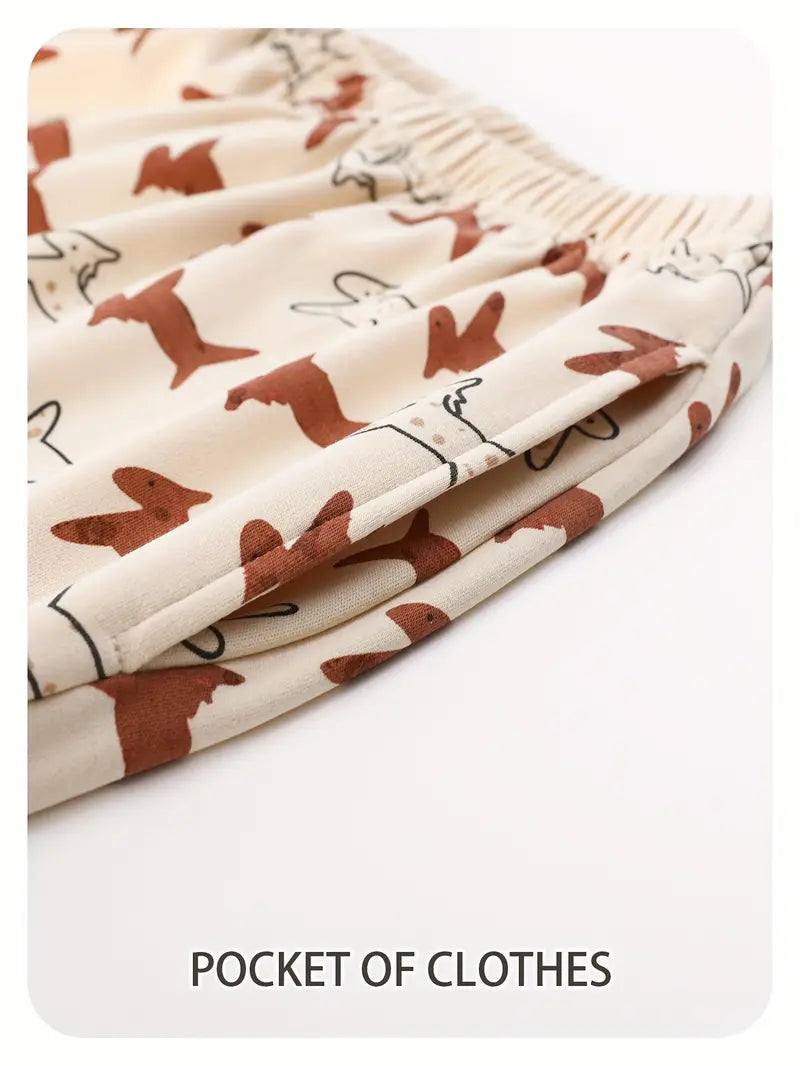 100 % puuvillaa Kesäiset hengittävät lyhythihaiset pitkät housut, pyjamat