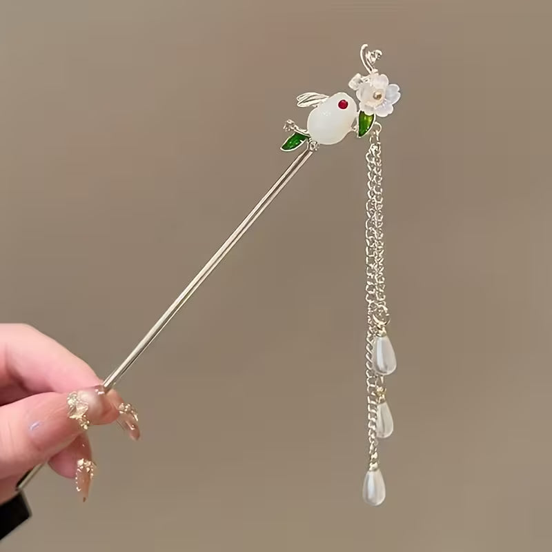 1 kpl metallisia hiuspinnejä, tyylikkäitä hiusasusteita elegantteihin kampauksiin