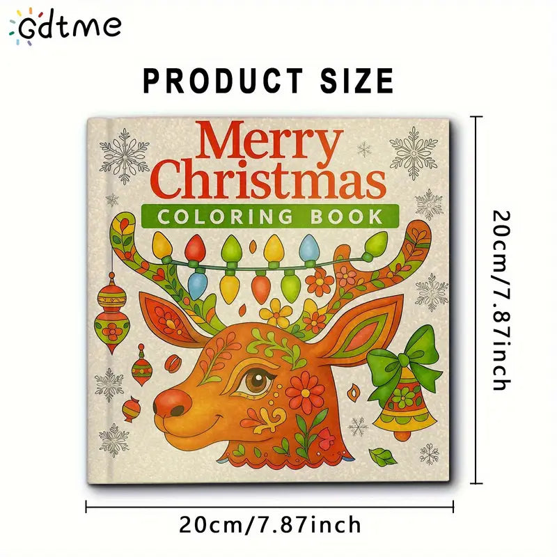 Merry Christmas coloring book värityskirja