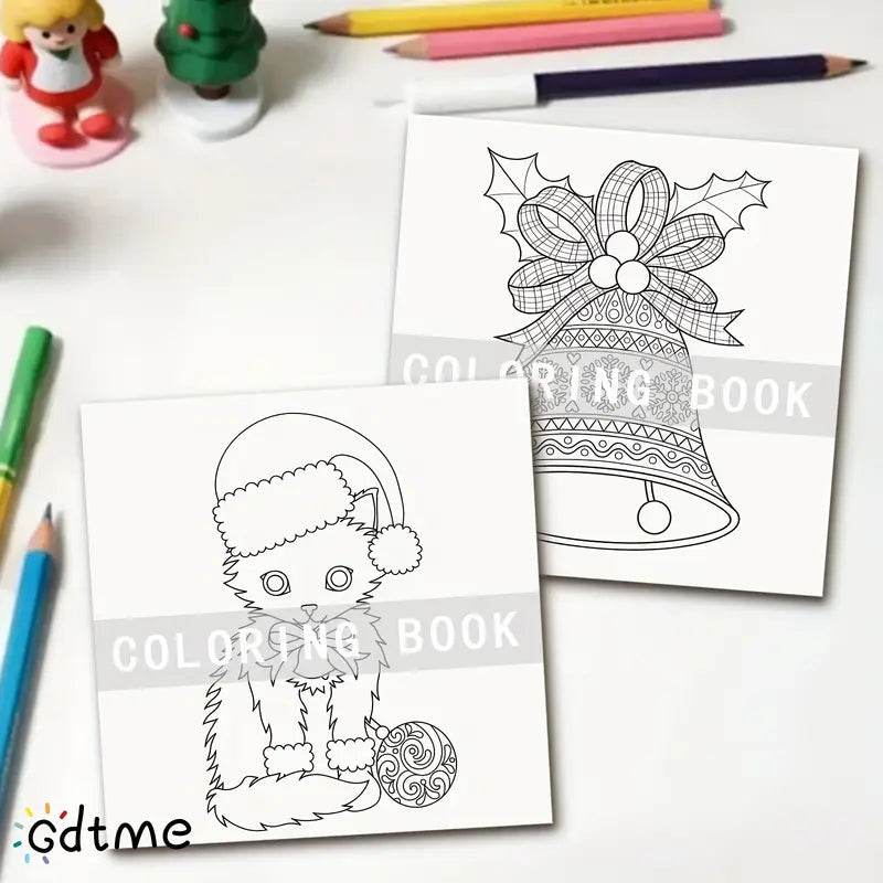 Merry Christmas coloring book värityskirja