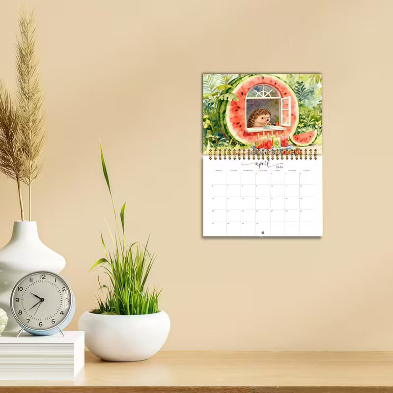 Söpöjen lemmikkien satukalenteri vuodelle 2026