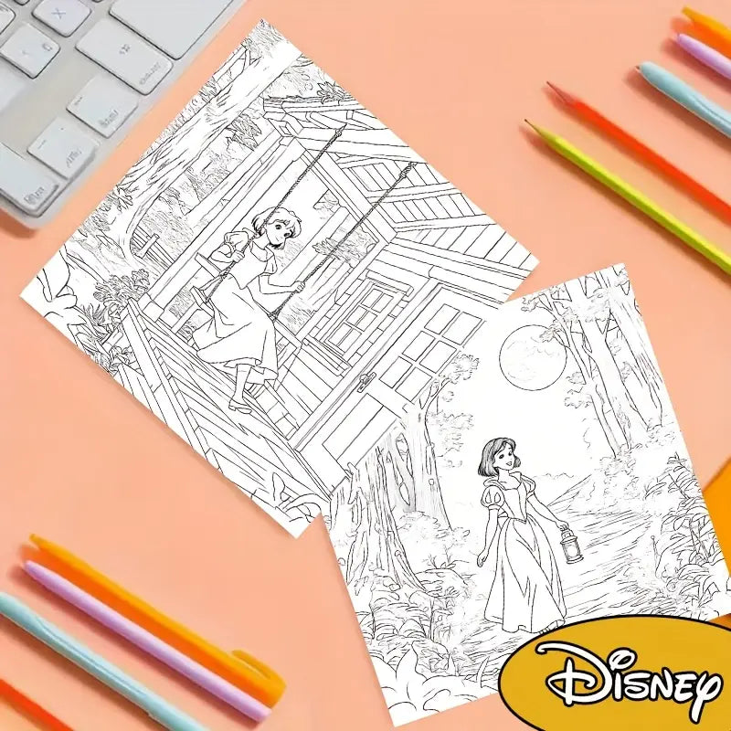 Disney Snow white coloring book värityskirja