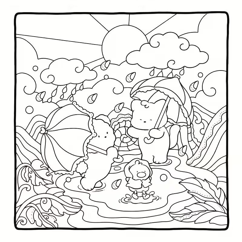 Patterns world coloring book värityskirja 38 pages