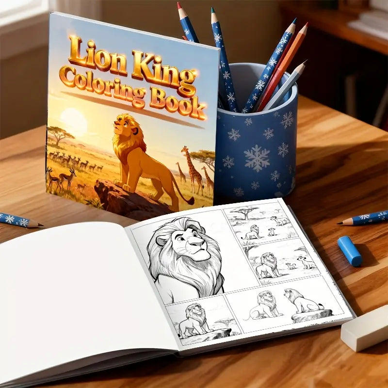 Disney Lion king coloring book värityskirja