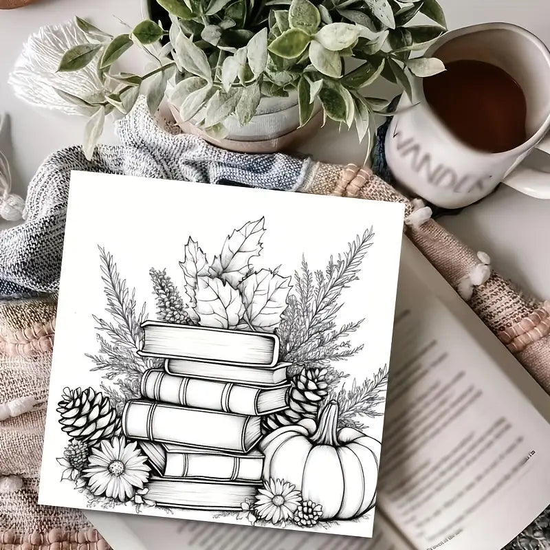 Comfy and cozy coloring book värityskirja