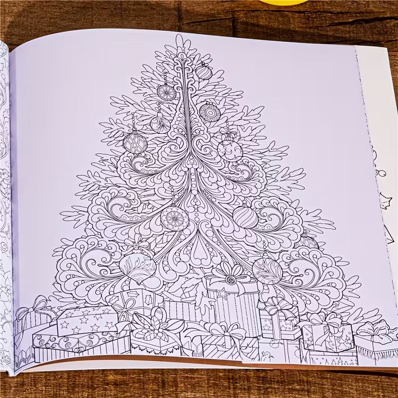 Magical winter värityskirja