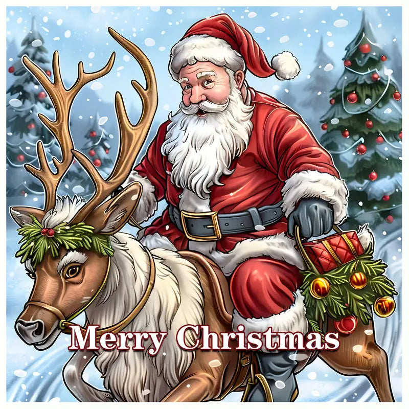 Merry Christmas coloring book värityskirja