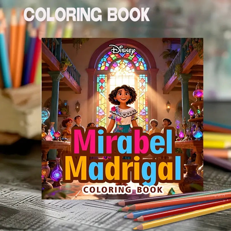 Mirabel coloring book värityskirja