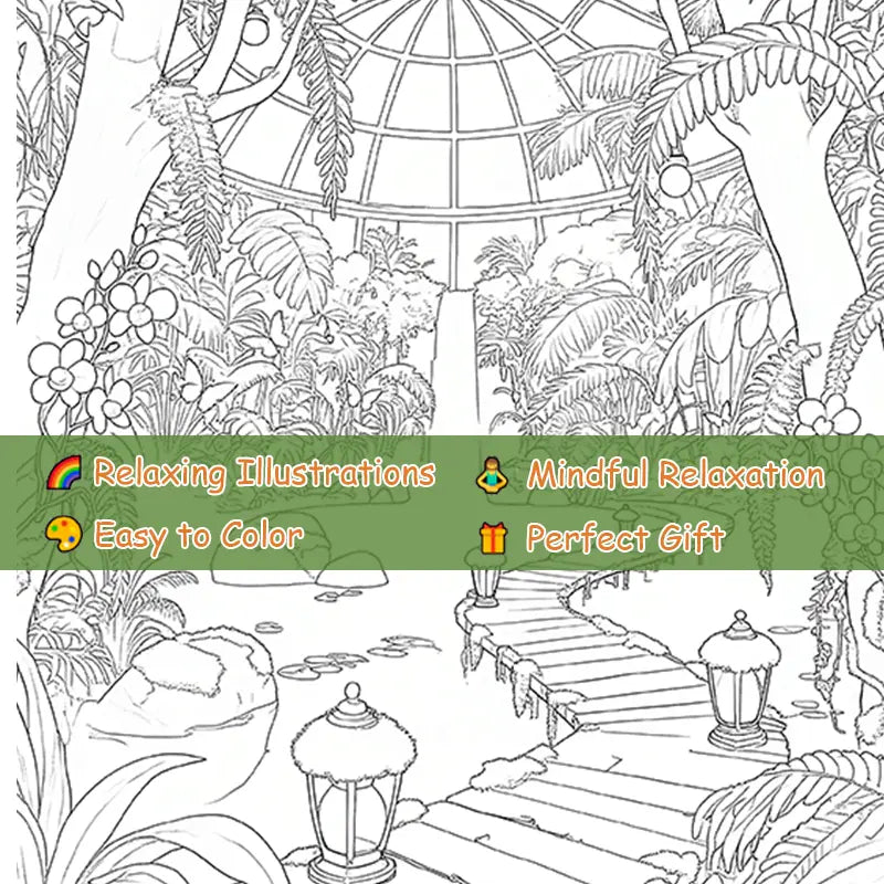 Cozy nooks coloring book värityskirja