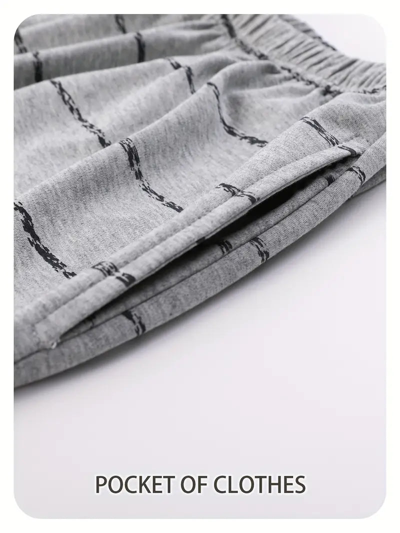 100 % puuvillaa Raidallinen täyspitkä pyjama