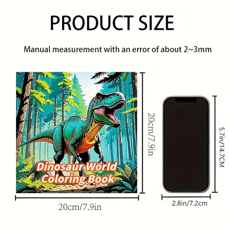 Dinosaur World coloring book värityskirja