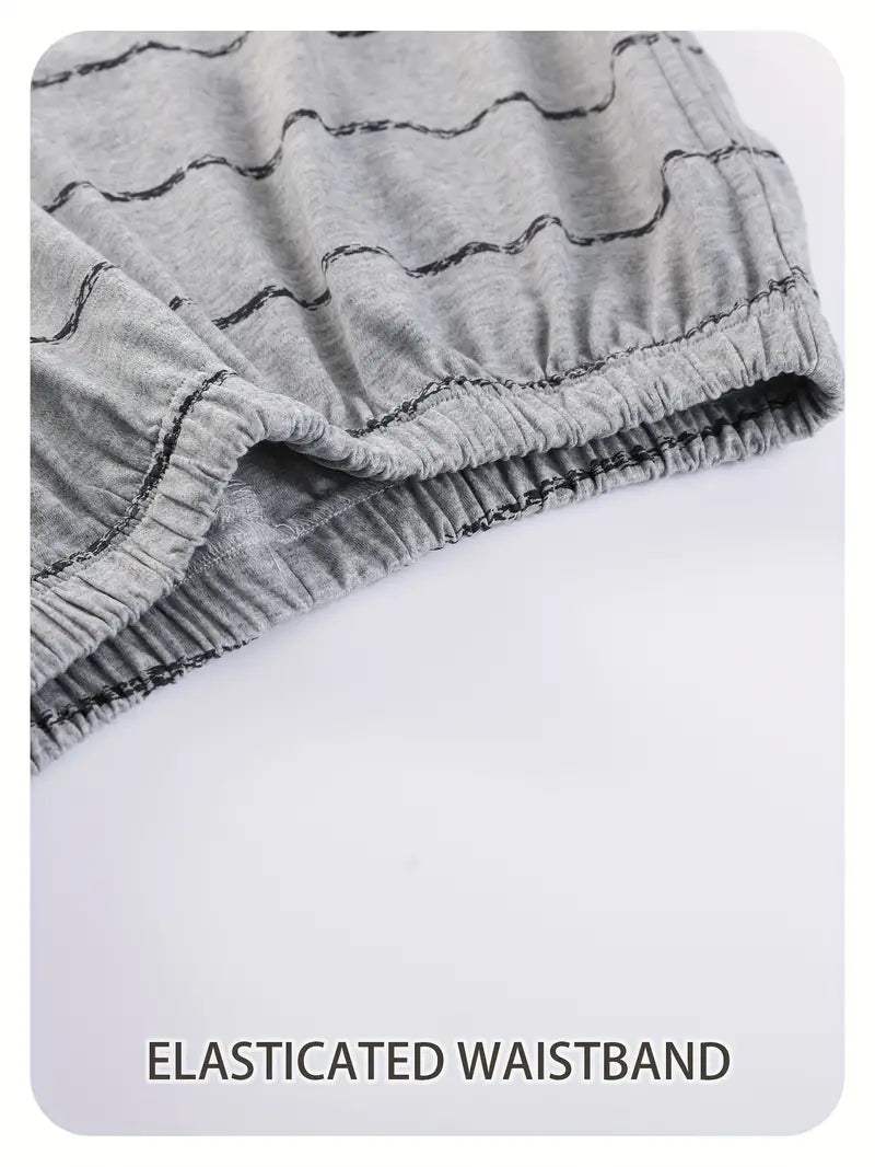 100 % puuvillaa Raidallinen täyspitkä pyjama