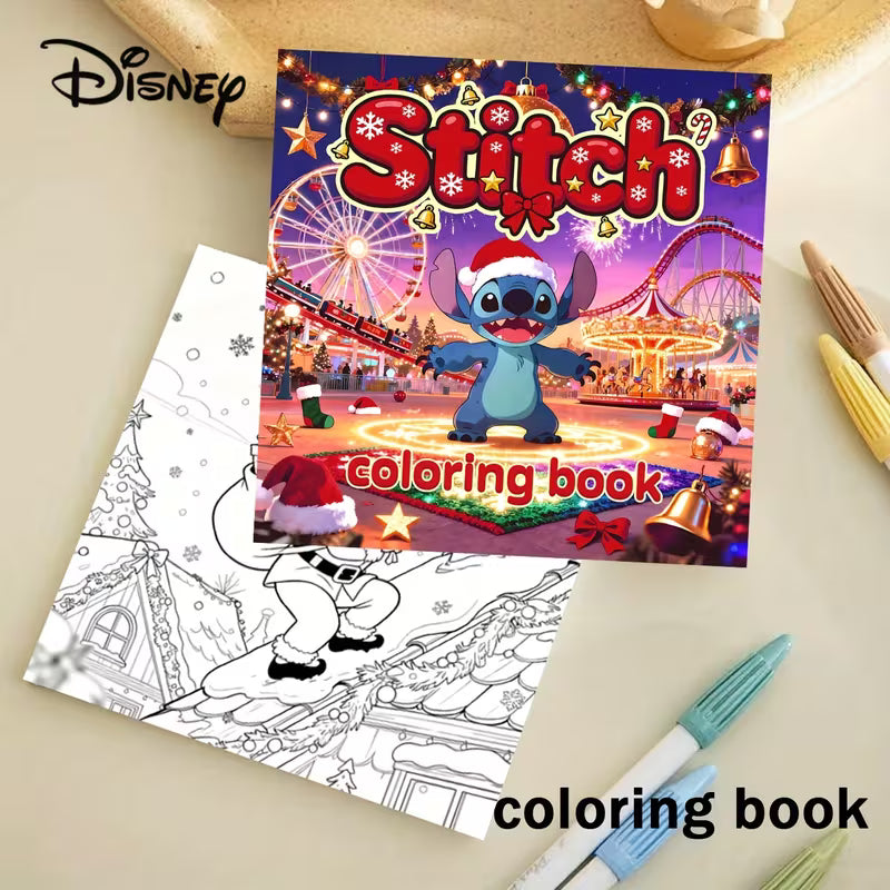 Tulossa pian! Stitch värityskirja