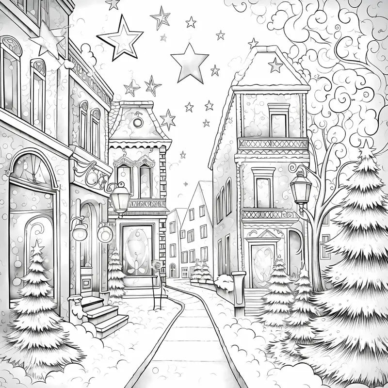 The magic of Christmas coloring book värityskirja